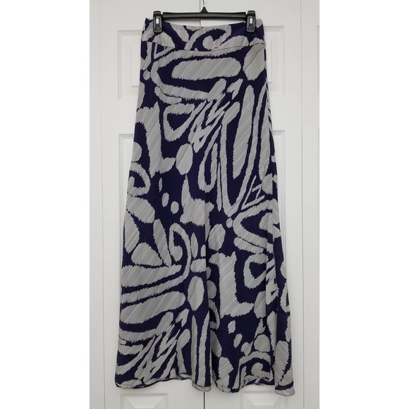 Banana Republic 100% Silk Maxi Skirt Boho Lined
